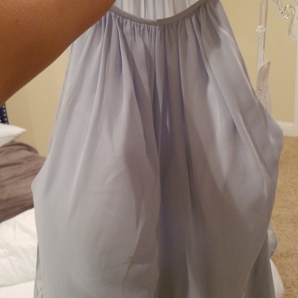 LELA ROSE halter open back formal dress - Picture 5 of 5